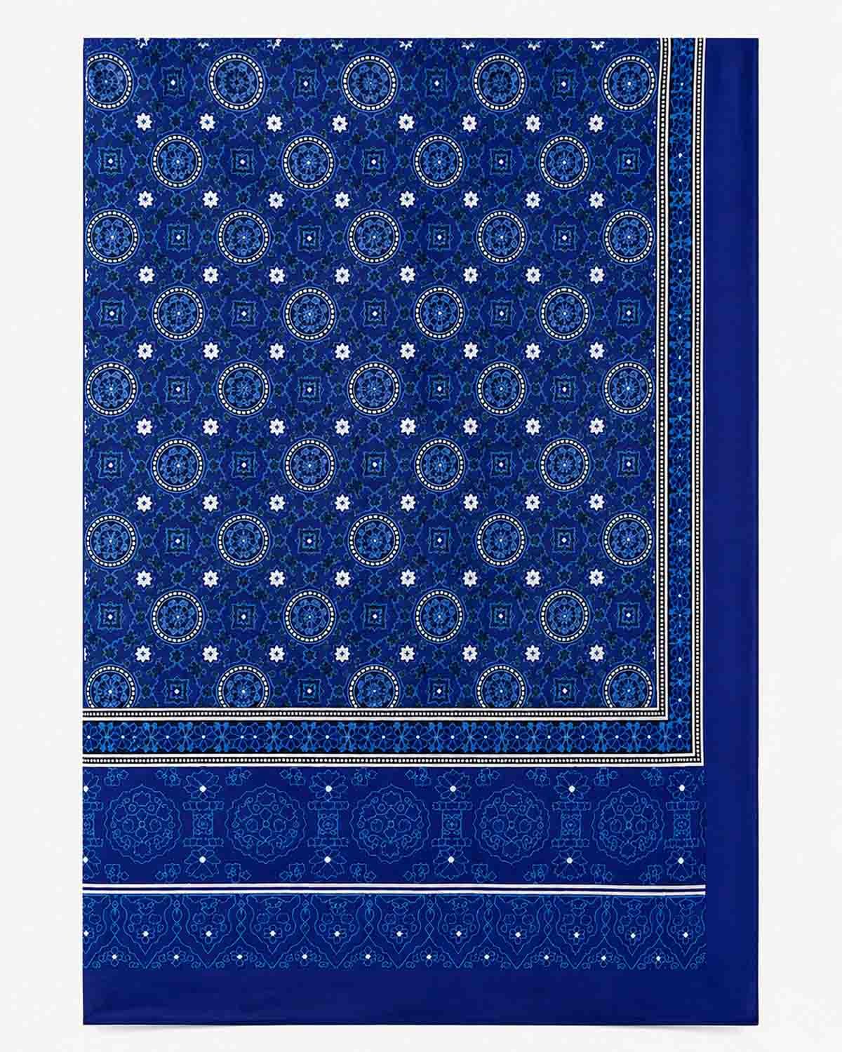 Ajrak Dupatta Blue - Image 2