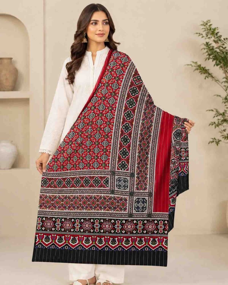 Ajrak Fancy Multicolored  Chadar