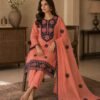 Appliqué Work Cotton 3-Piece Suit - Image 2