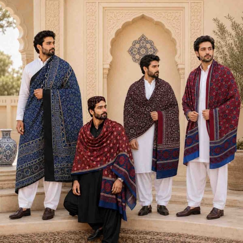 Men Ajrak Collection