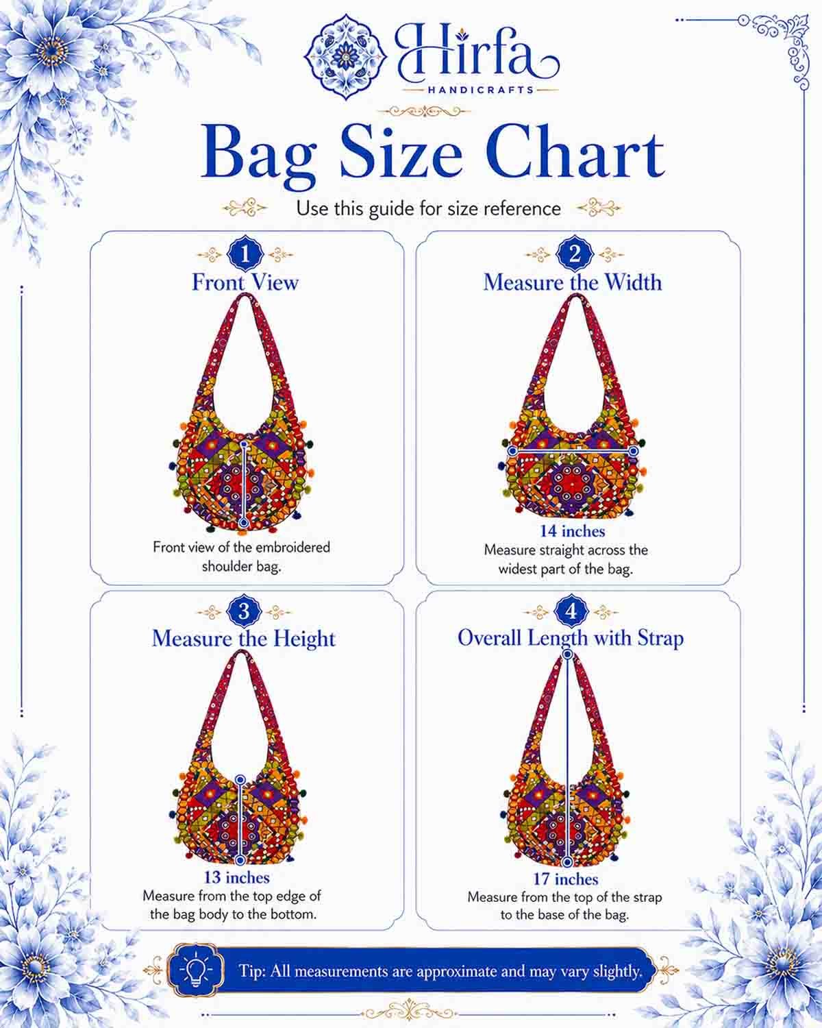 Hand Embroidered Shoulder Bag - Image 2