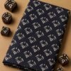 Hand Block Printed Shirt- Black - Image 2