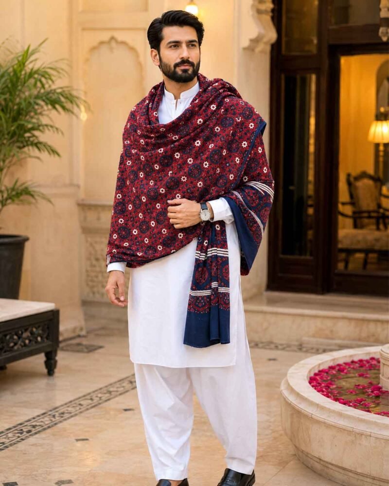 Original Ajrak - Handmade