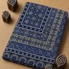 Ajrak For Men - Blue - Image 4