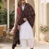 Ajrak Leaf Jaal- Men
